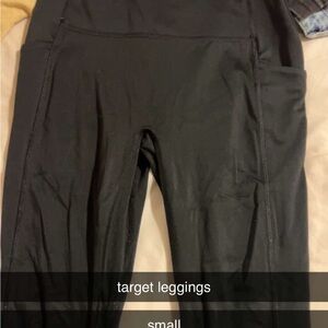 Target Black Leggings